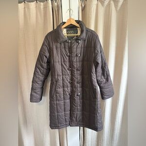 686 Double Breasted Quilted Puffer Coat- Large